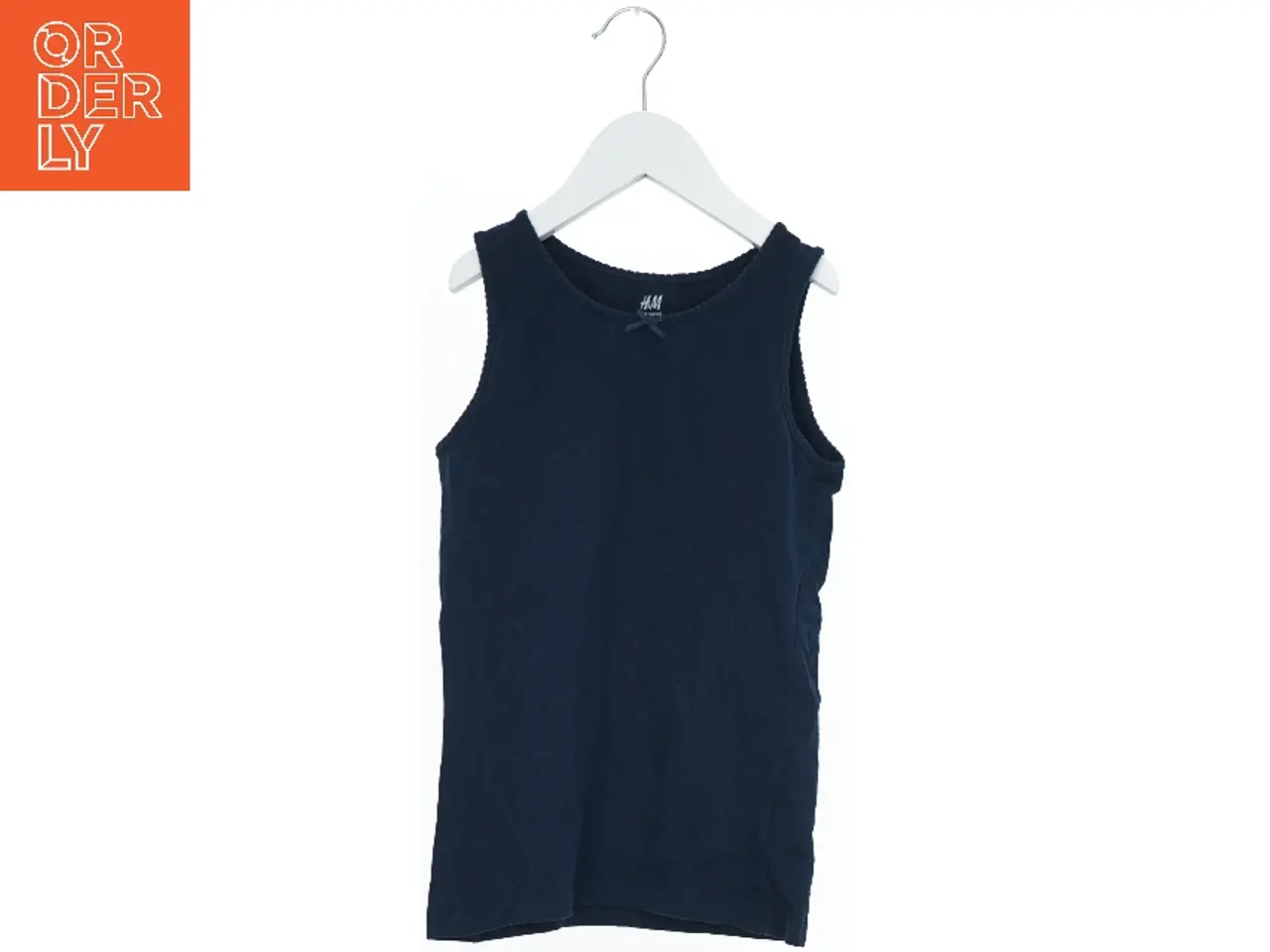 Billede 1 - Mørkeblå tanktop fra H&M (str. 140)