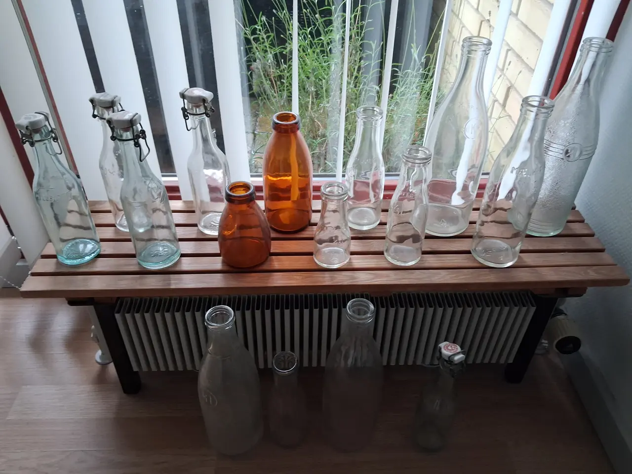 Billede 1 - Diverse gamle mælkeflasker og patent flasker