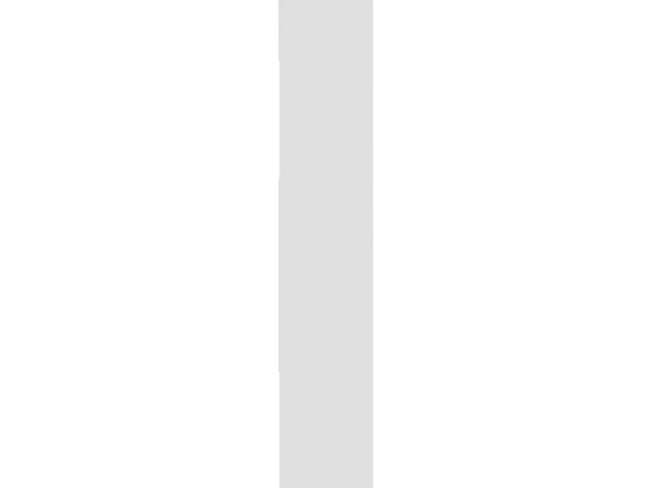 Billede 9 - Bogreol 67 × 24 × 161 cm i konstrueret træ - hvid