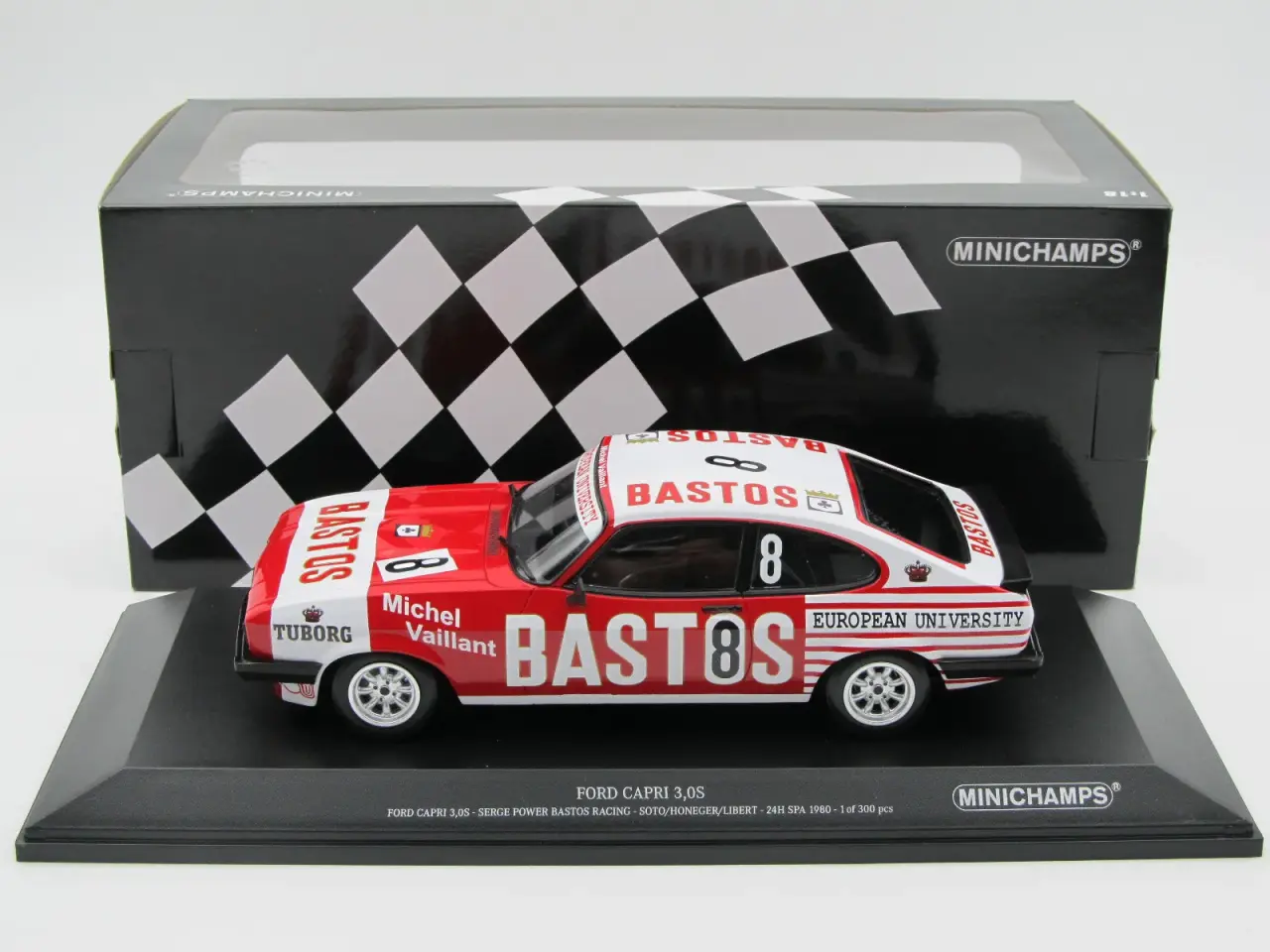 Billede 2 - 1980 Ford Capri 3,0 S #8 Minichamps - 1:18
