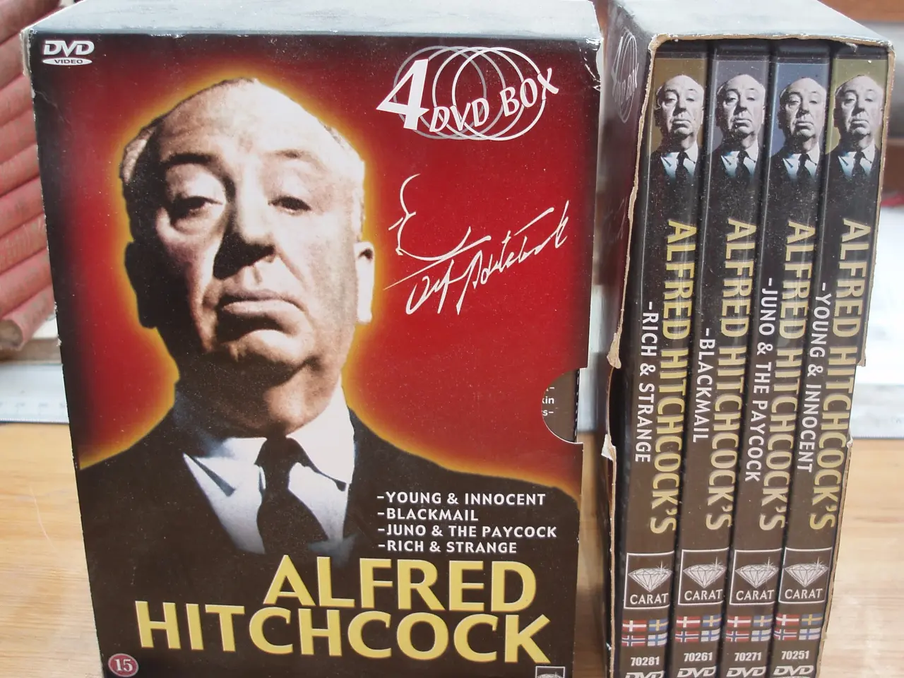 Billede 1 - Film boks; Alfred Hitchcock
