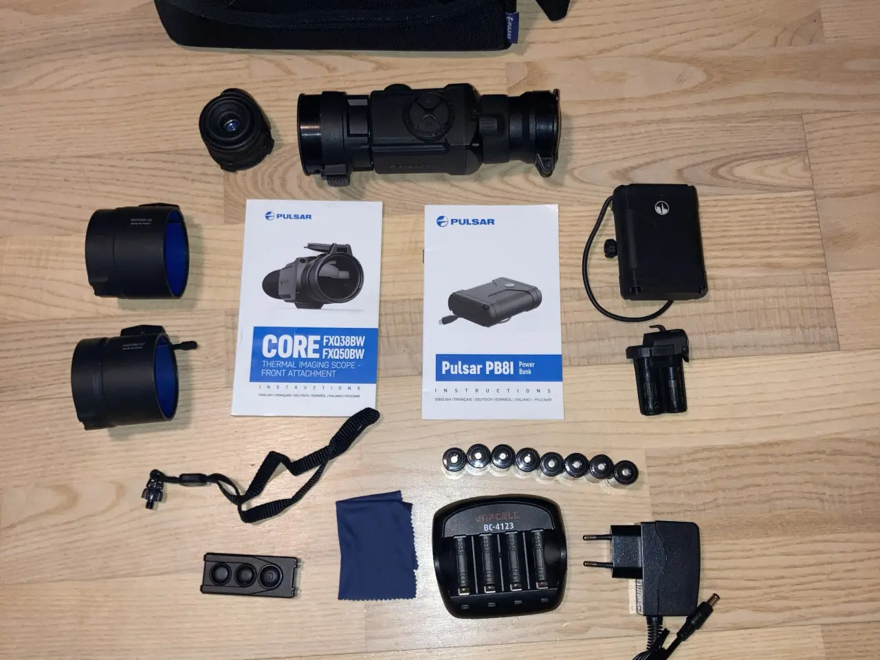 Billede 1 - Pulsar Core FXQ50 BW – termisk clip‑on / monokular