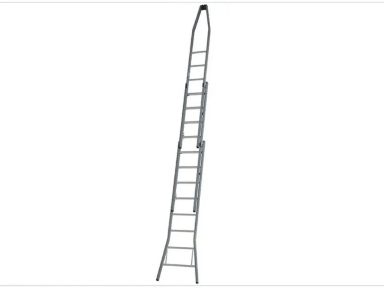 Billede 1 - Vinduespudser stige aluminium 3x12