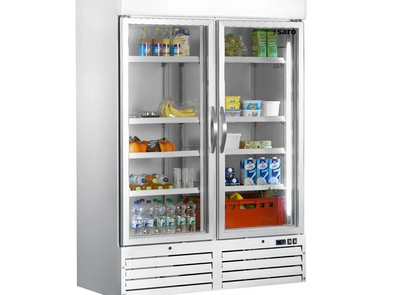 Billede 1 - Displaykøleskab med 2 glasdøre – 1078 liter