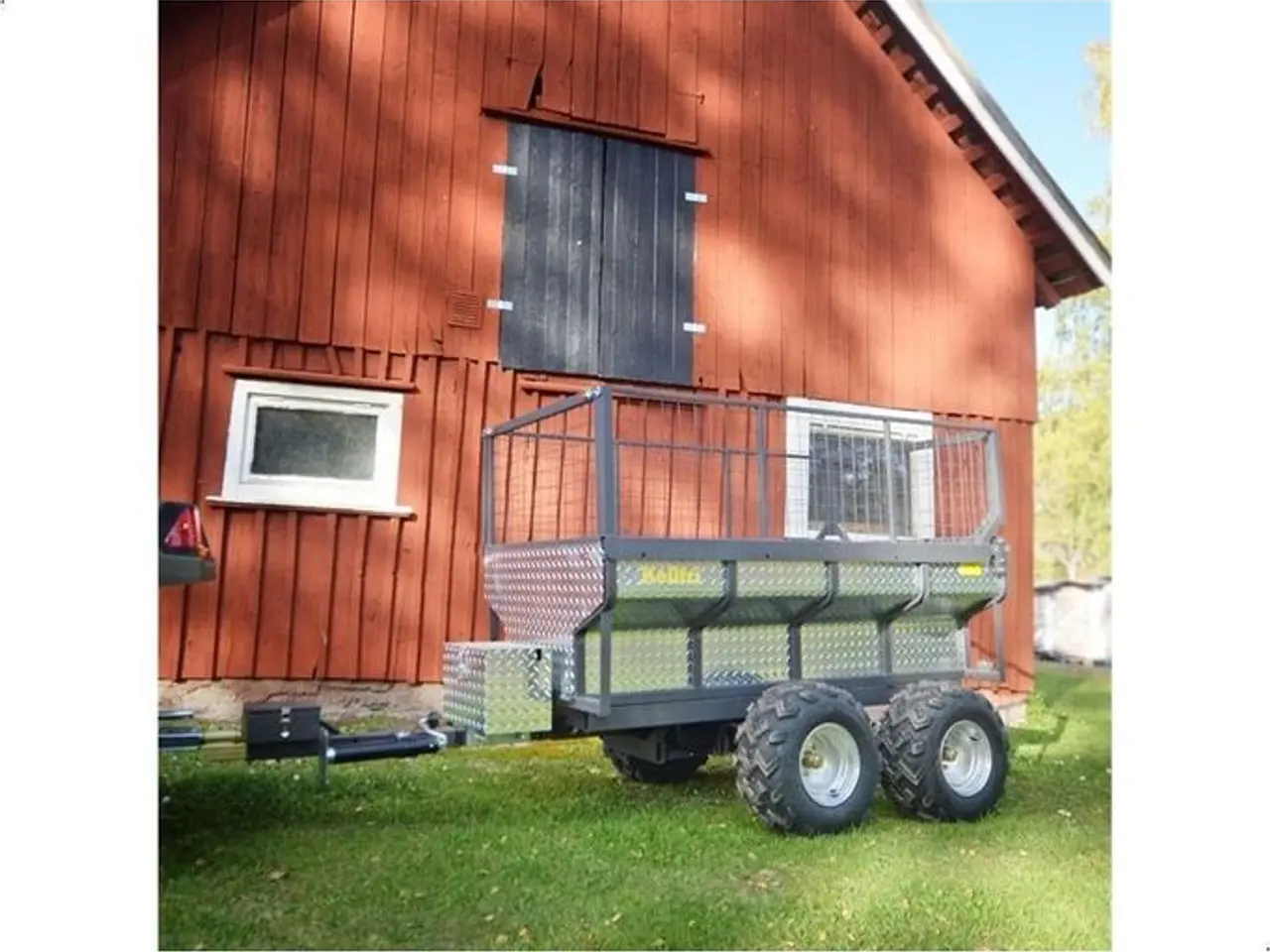 Billede 4 - ATV Tipvogn - 1.420 kg med elhydraulisk tipning