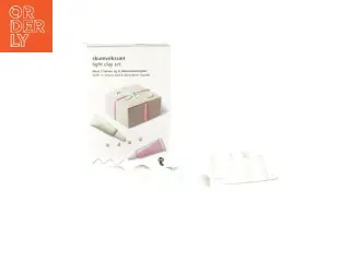 Light clay set med farver og dyser fra Tiger