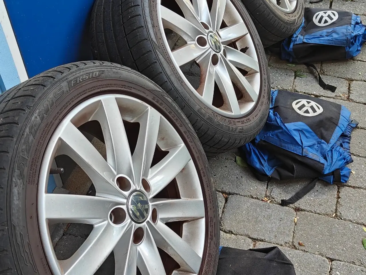 Billede 12 - VW Porto alufælge til Golf 6 med sommerdæk - 4stk.