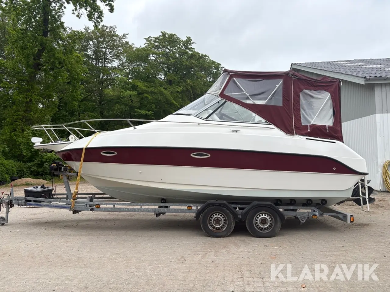 Billede 2 - Båd Larson 258 MidRange CabinCruiser m./Humbaur trailer