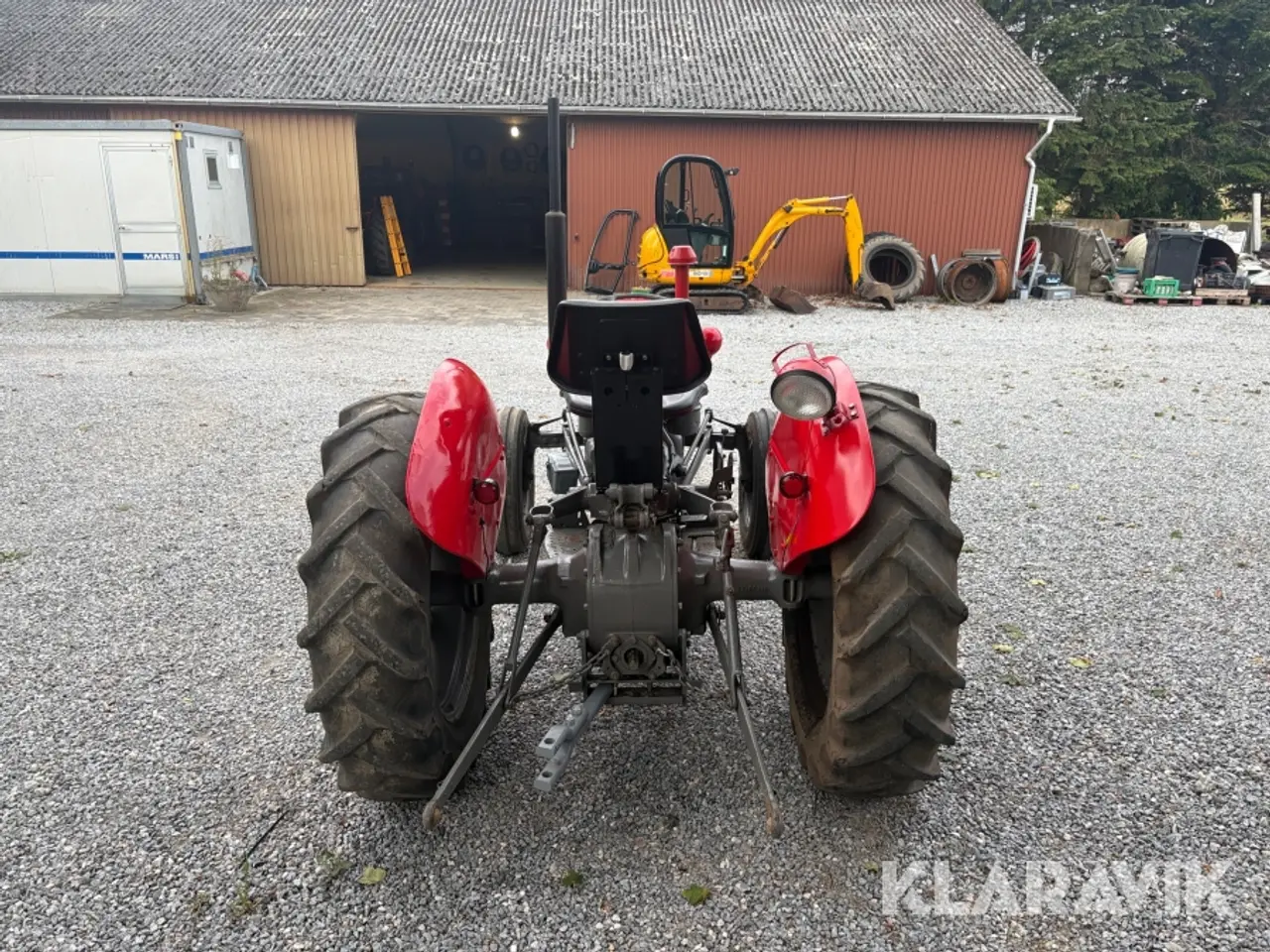 Billede 4 - Veterantraktor Massey Ferguson 35 X