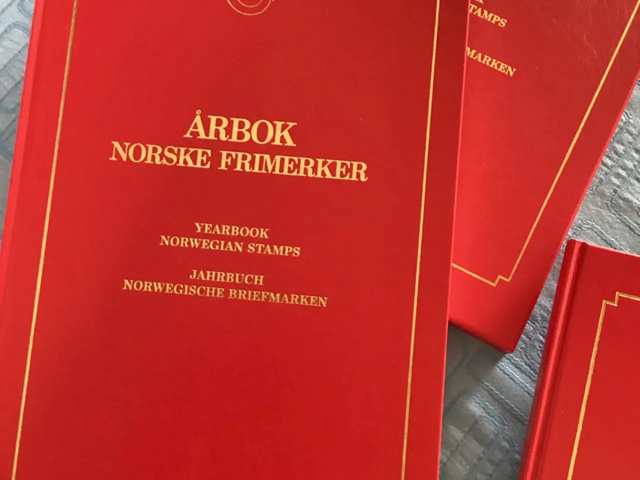 Billede 1 - Årbog norske frimærker 1992