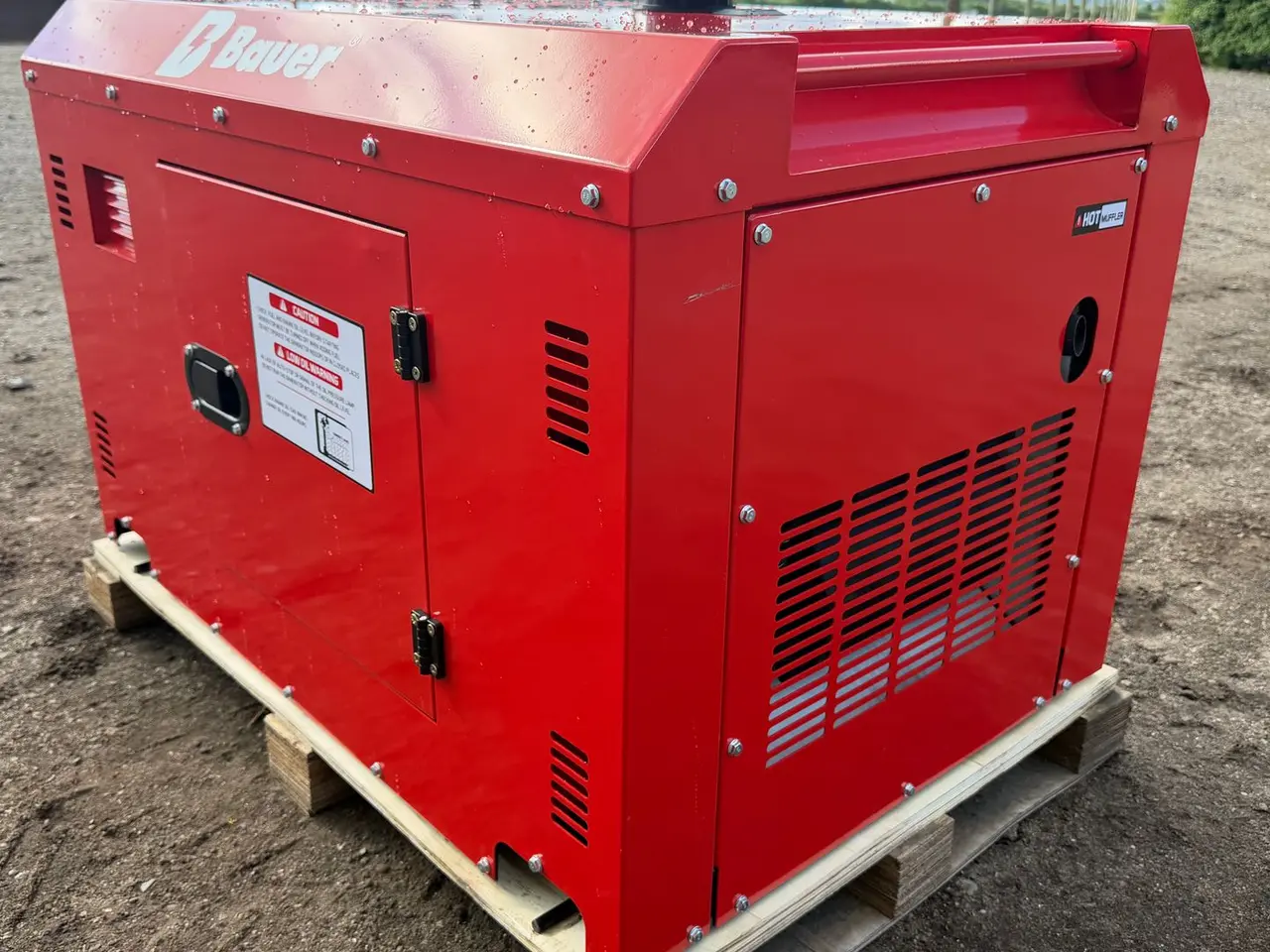 Billede 3 - Bauer GFS-6 Kvalitets Bauer 8KVA generator