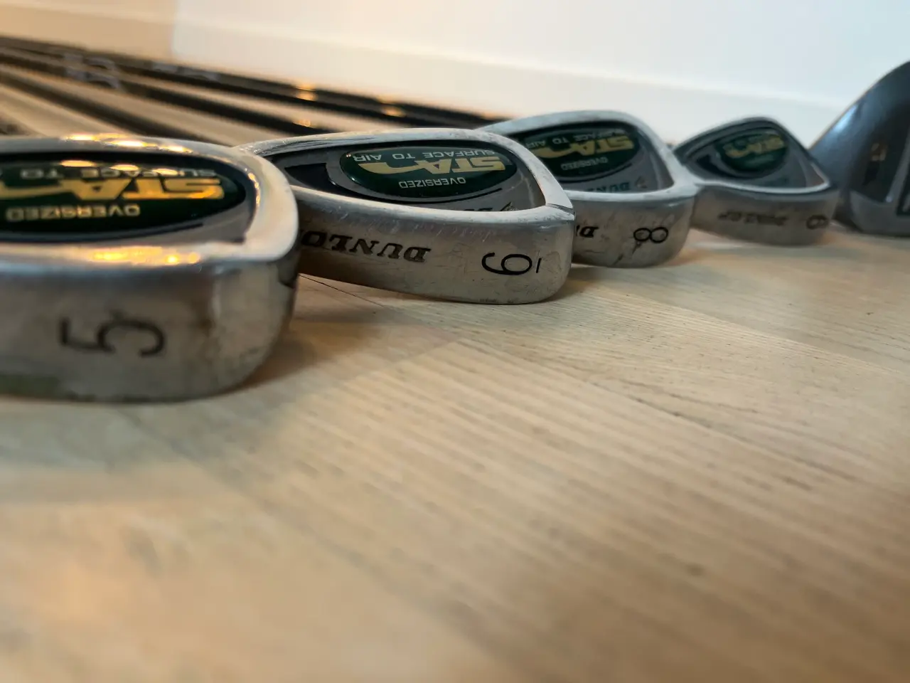 Billede 5 - Brugte men pæne Dunlop golf-jern og køller