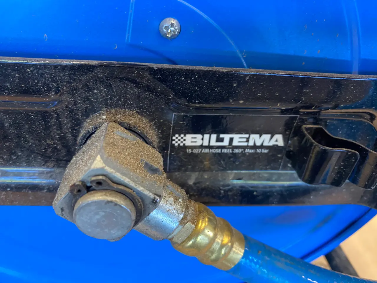 Billede 2 - Trykluftslange på rulle BILTEMA