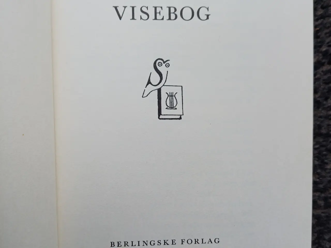 Billede 2 - StudenterForeningens Visebog - maj 1968