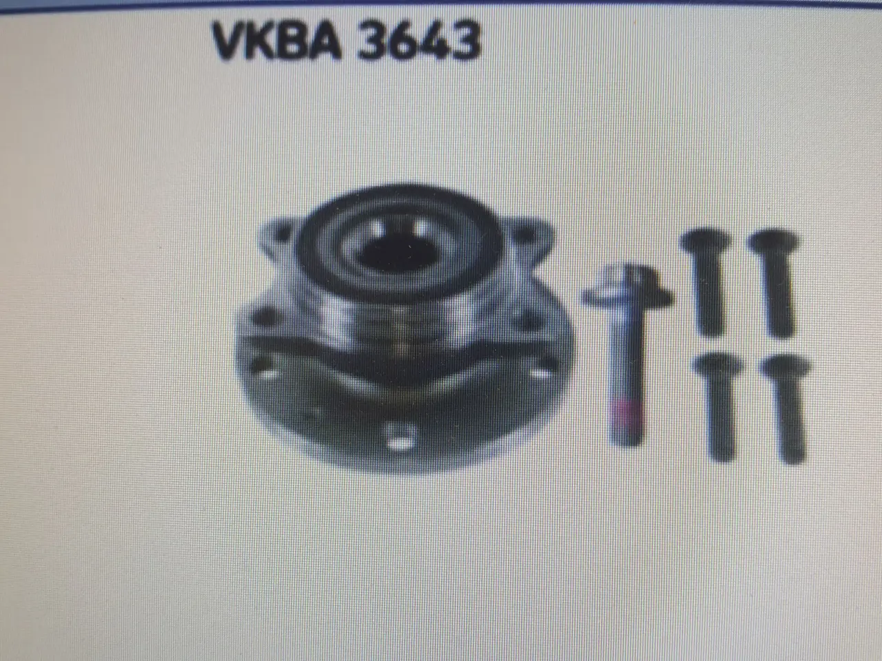 Billede 2 - Skf lejer til vw Touran