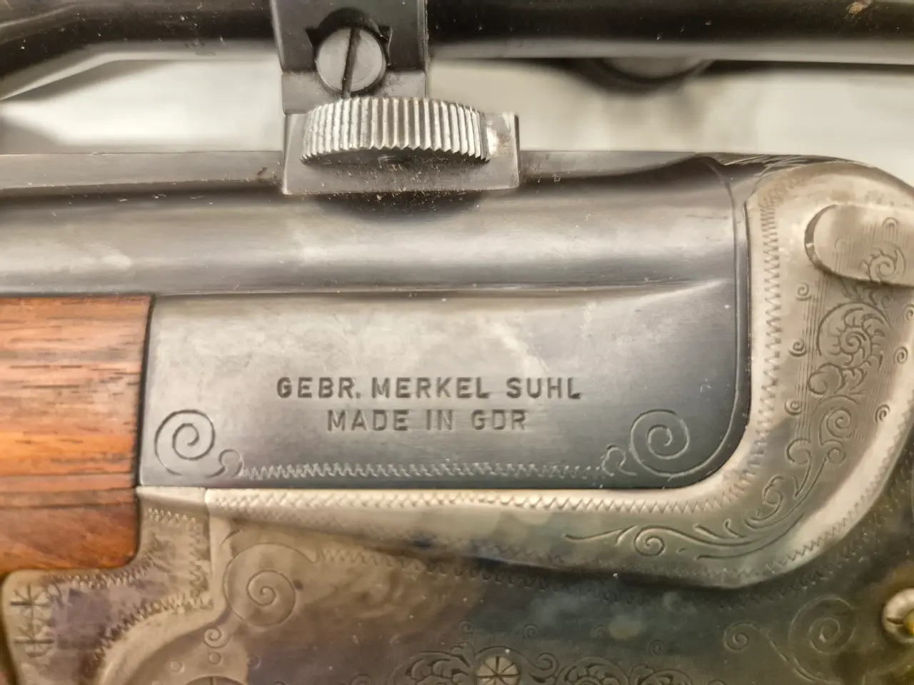 Billede 2 - Merkel 210E Kombibock 12/5,6x52R med Kahles Optik