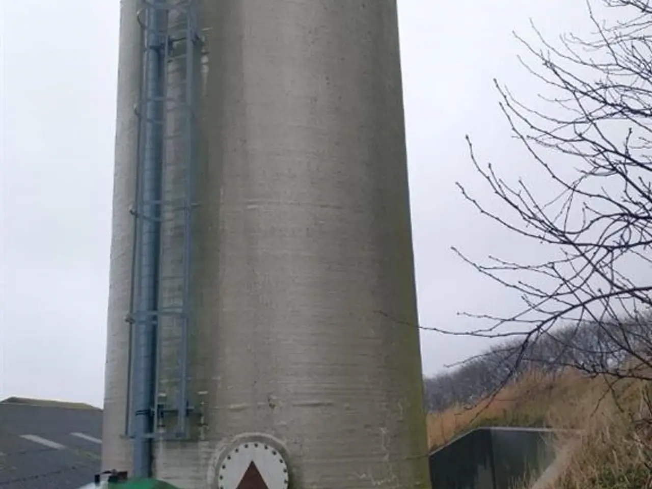 Billede 1 - Tunetank 143m3 Glasfibersilo