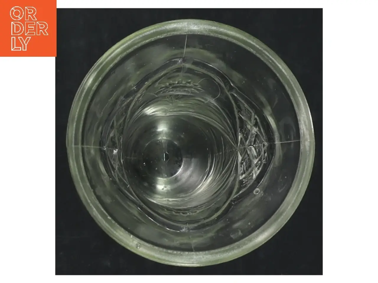 Billede 2 - Glas vase (str. H. 16 cm. ø. 8,5 cm)