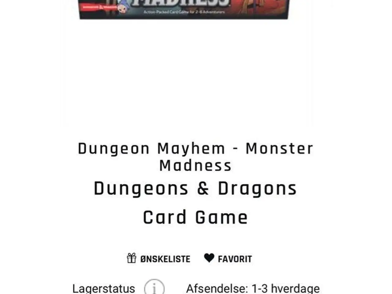 Billede 5 - Dungeon Mayhem: Battle for Baldur’s Gate - D&D kortspil