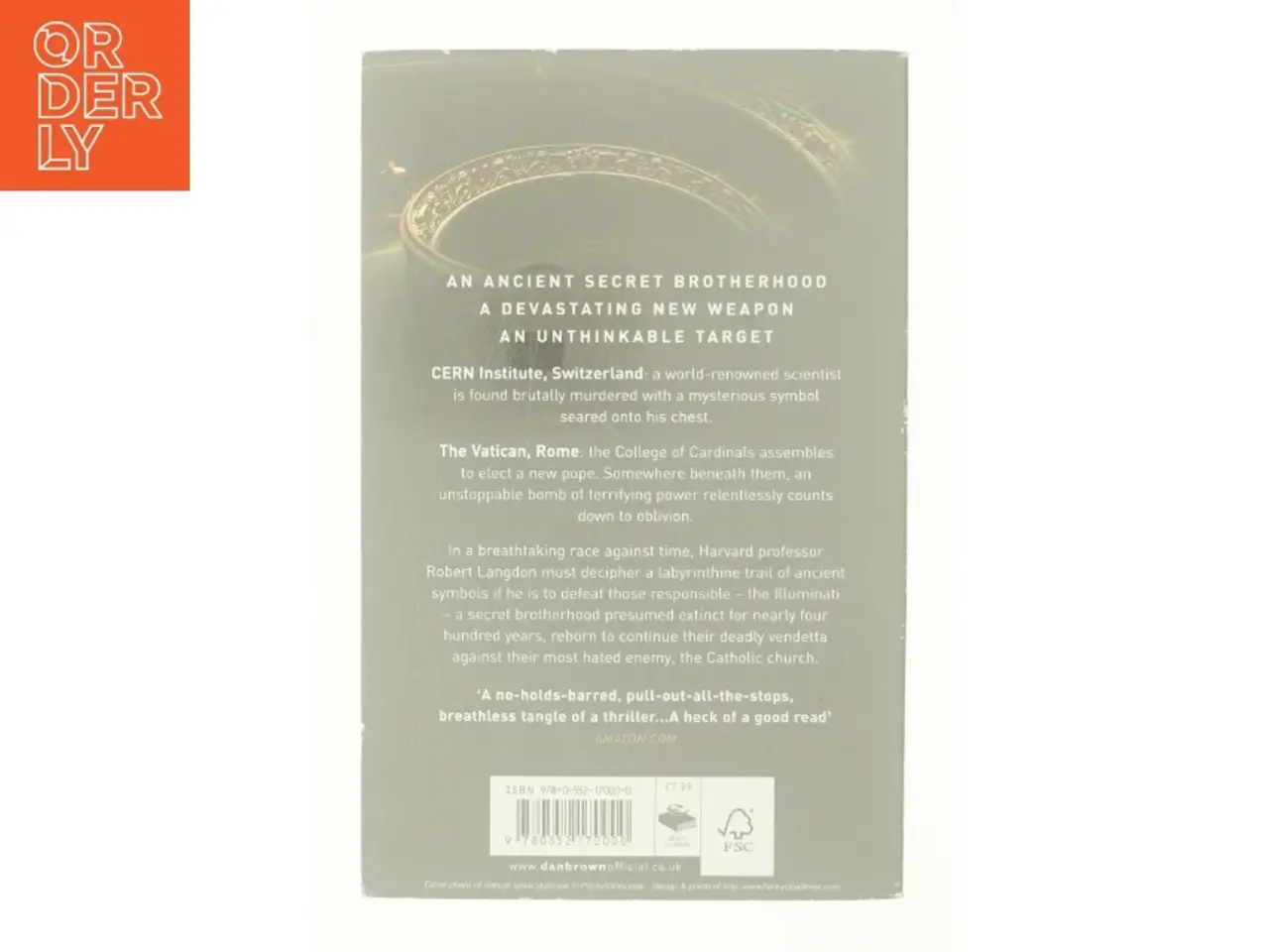 Billede 3 - Angels and Demons by Dan Brown af Dan Brown (Bog)