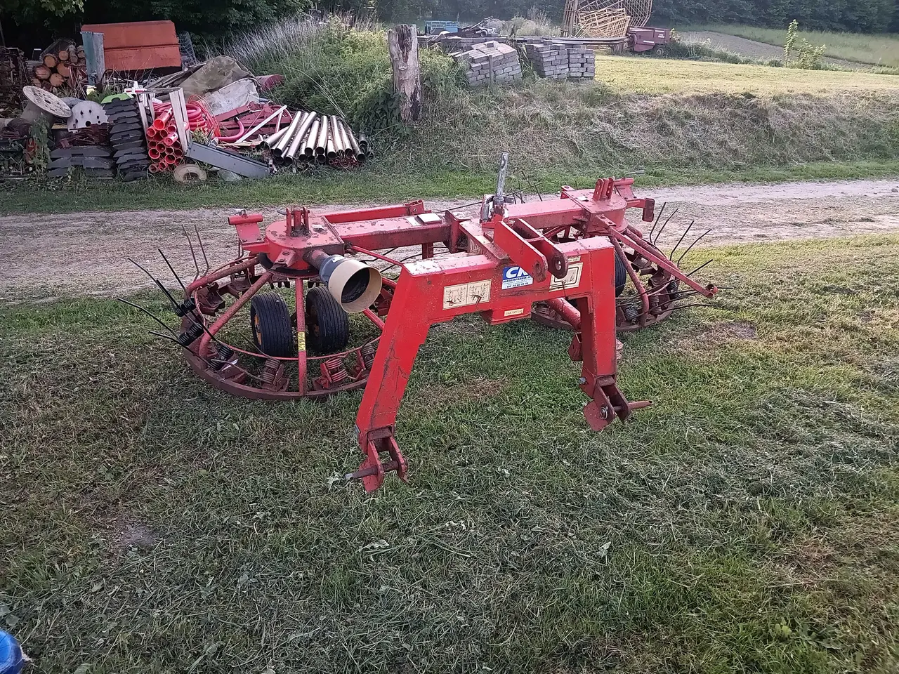 Billede 4 - Fransgård rv 390 Combi rive/høvender.