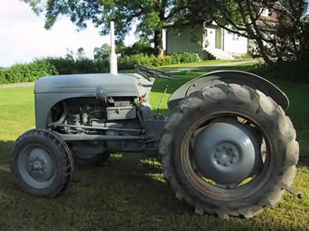 Billede 1 - Velholdt Massey Ferguson-starter ikke (karburator)