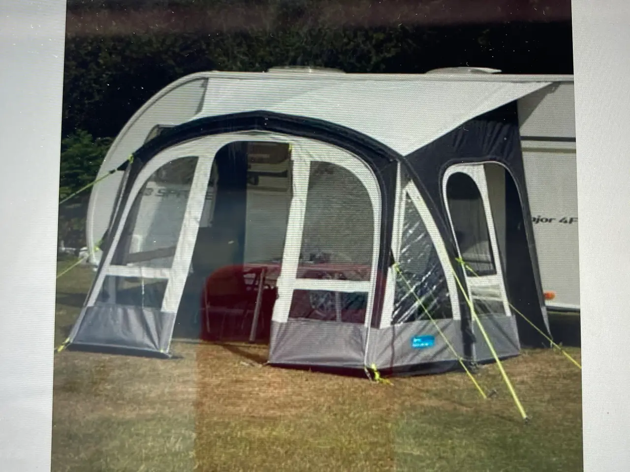 Billede 2 - Kampa lufttelt inkl. luftpumpe og solsejl