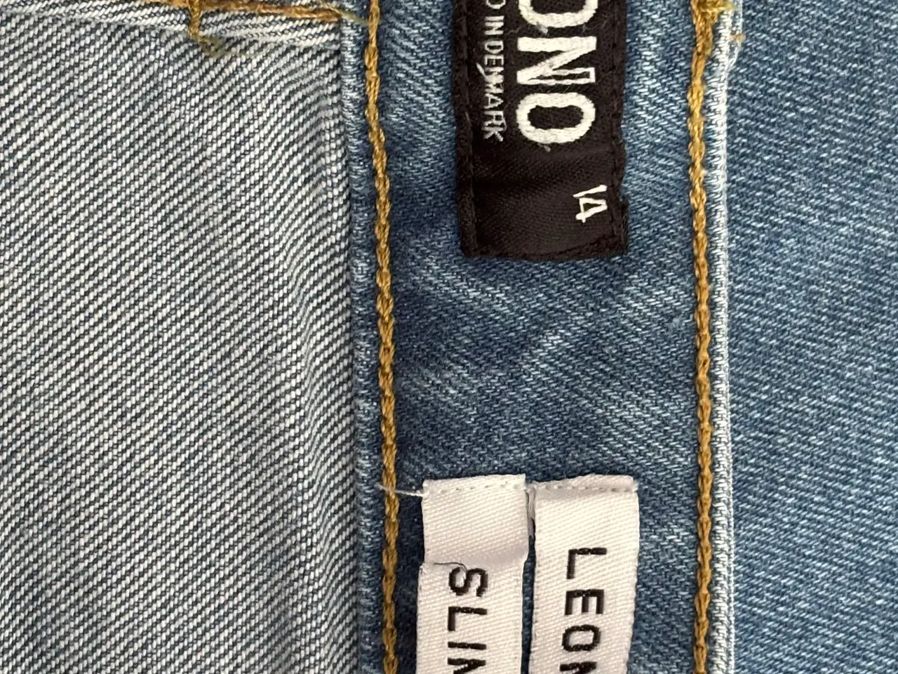 Billede 15 - Blå mono jeans til dreng i str 164 /14