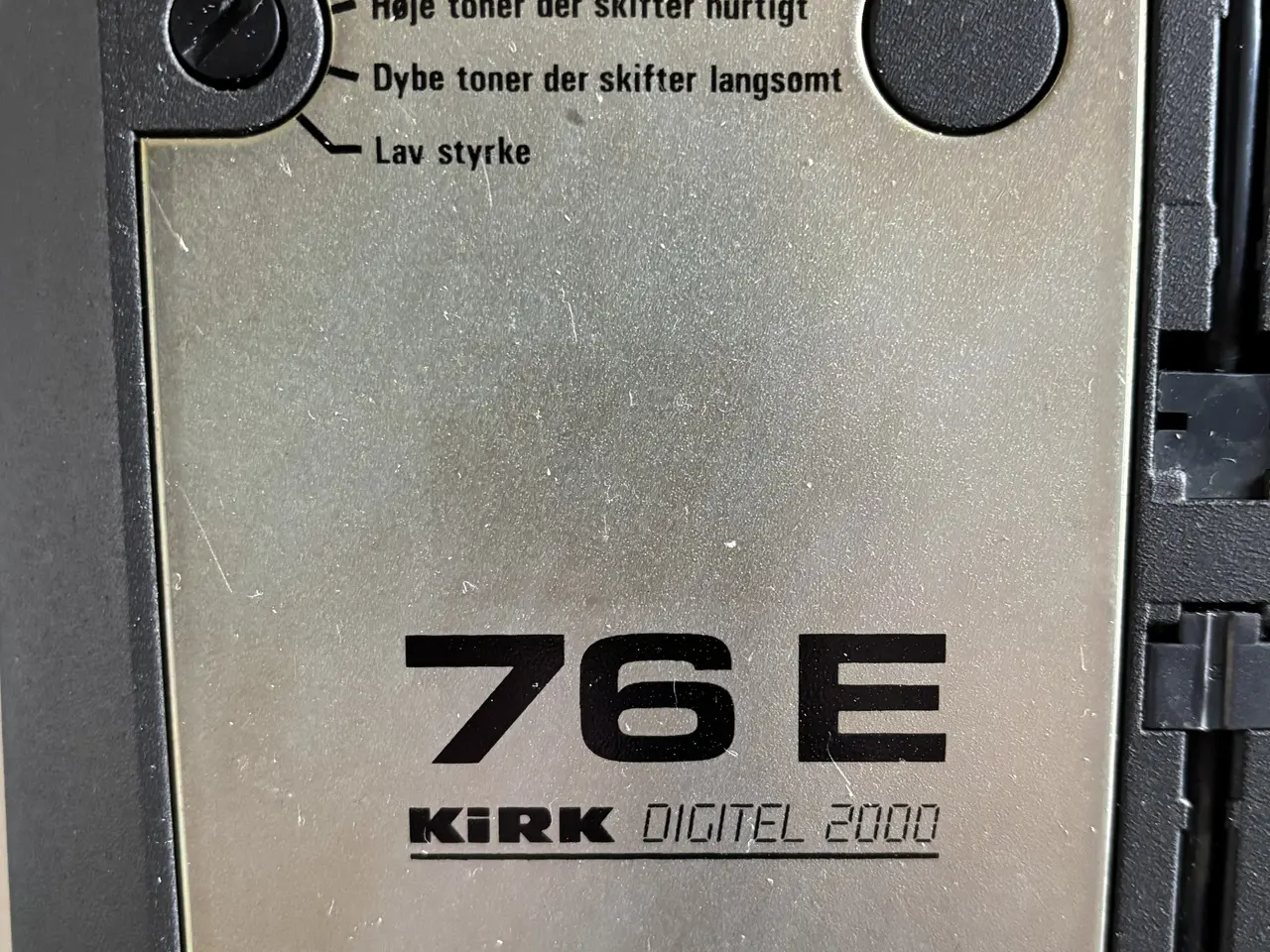 Billede 3 - Bordtelefon - Kirk Digitel 2000 76 E