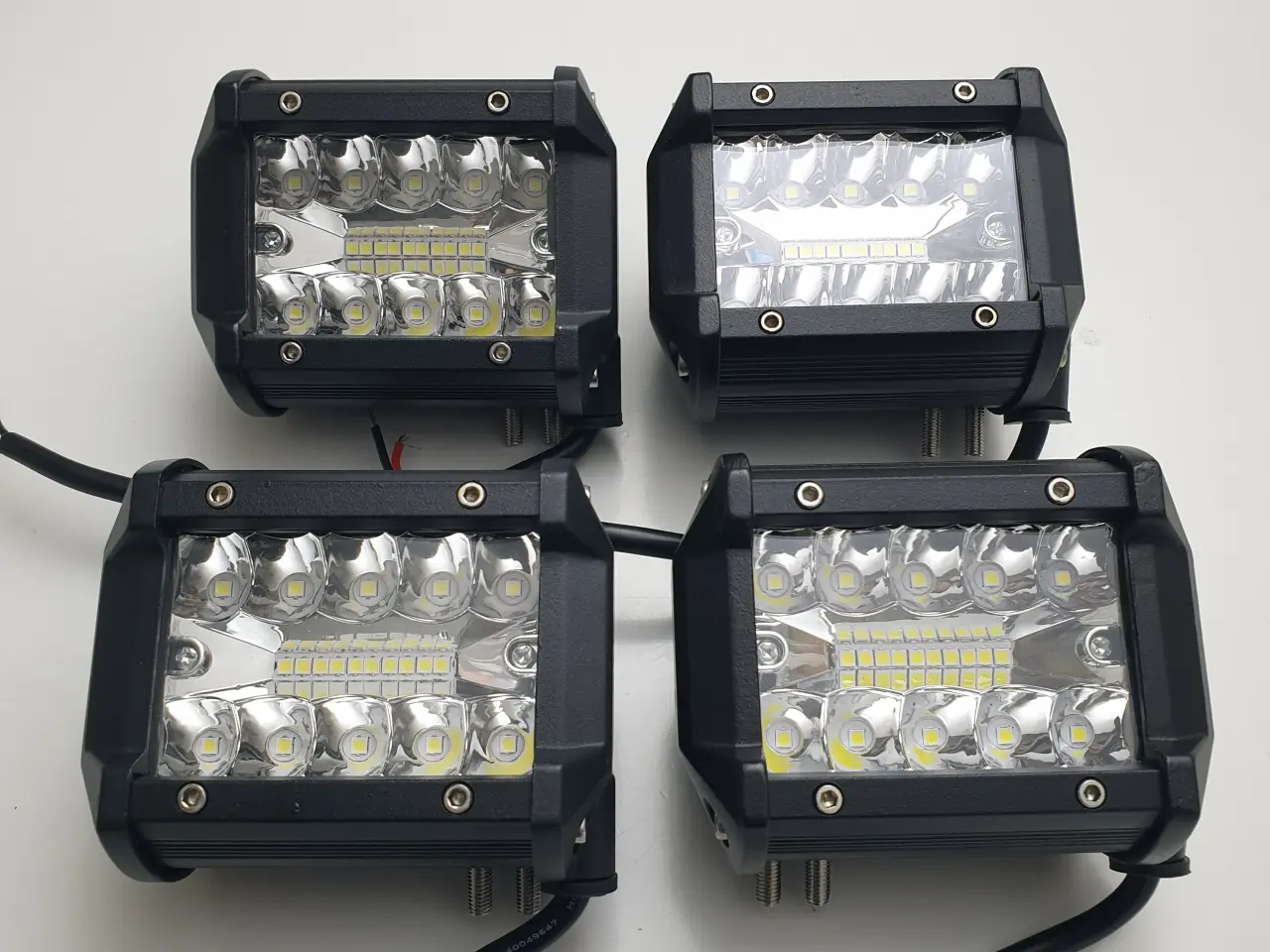 Billede 8 - NY! 24 LED 4860LM 12-24V 6000K IP67 60W