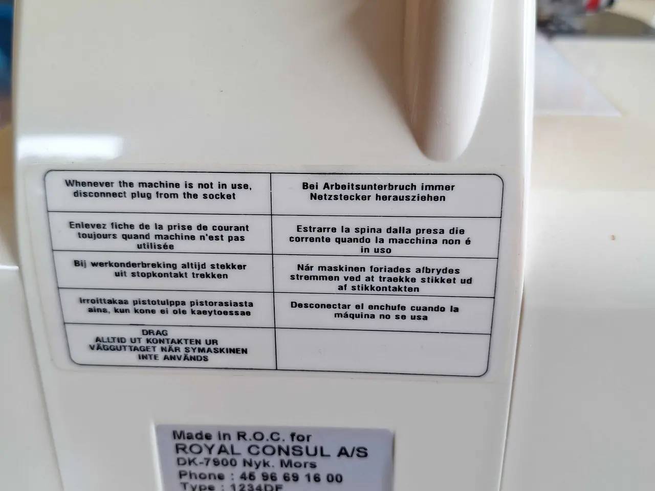 Billede 4 - EVA 1234DF overlocker