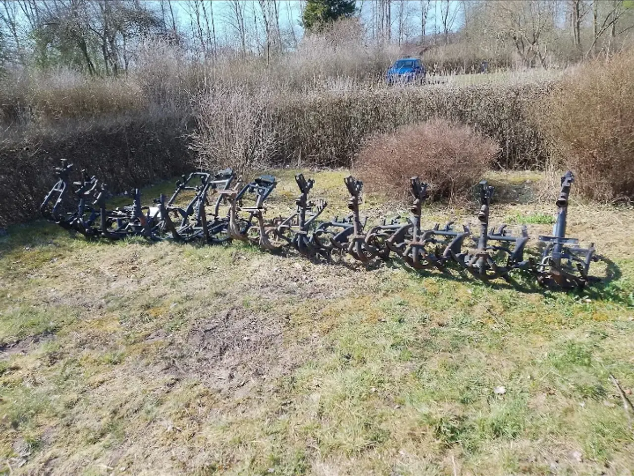 Billede 2 - 13 stk scooter stel sælges Med papir på alle stel