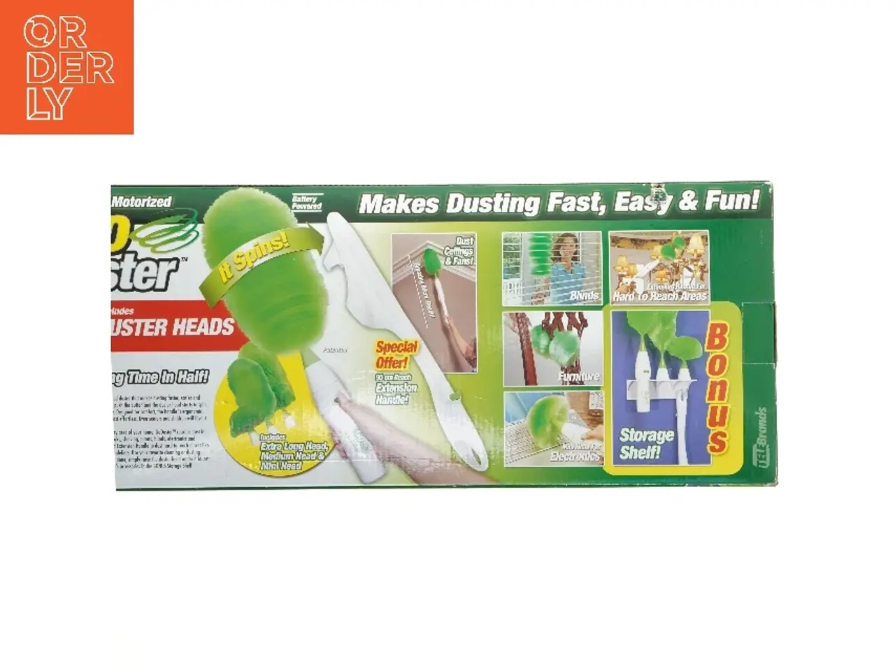 Billede 5 - Go Duster elektrisk støvkost fra Tele Brands (str. 50x22 cm)