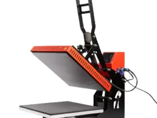 Secabo TC7-LITE 40 x 50 cm varmepresse med automatisk åbning.