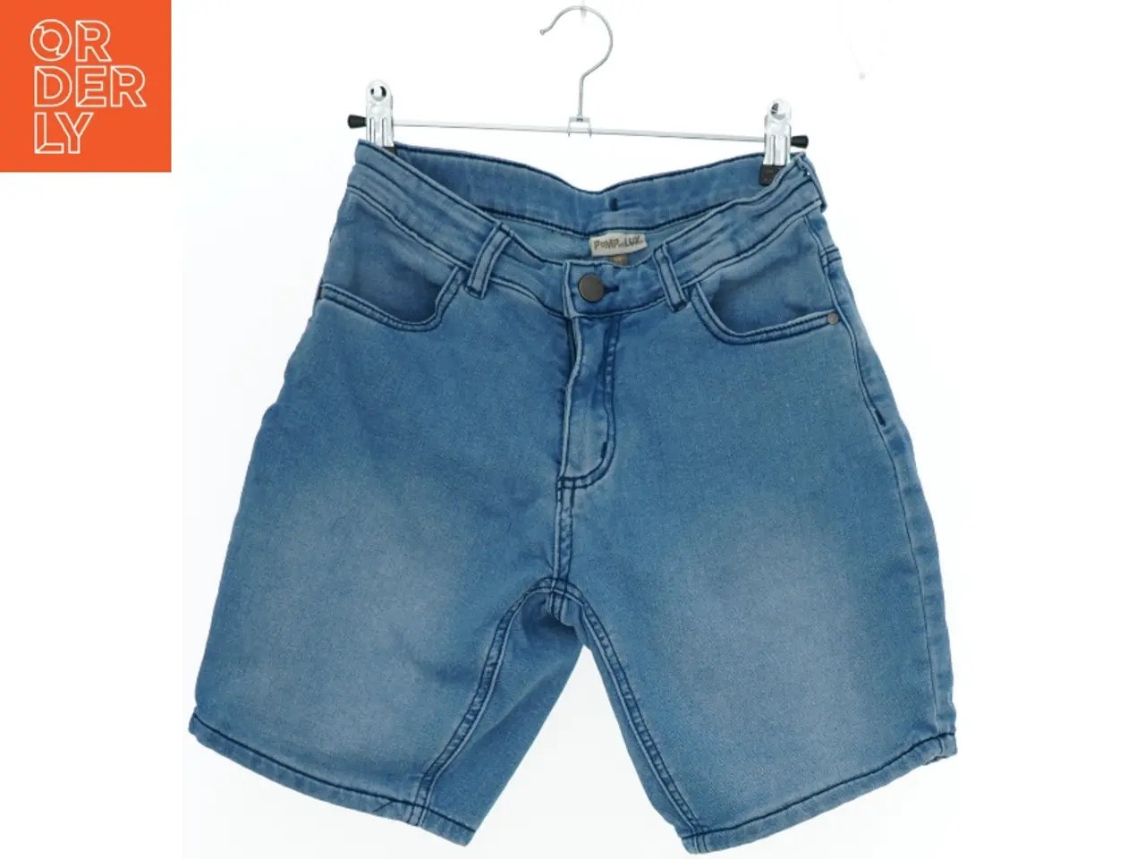 Billede 1 - Blå denim shorts fra Pomp de Lux (str. 164)