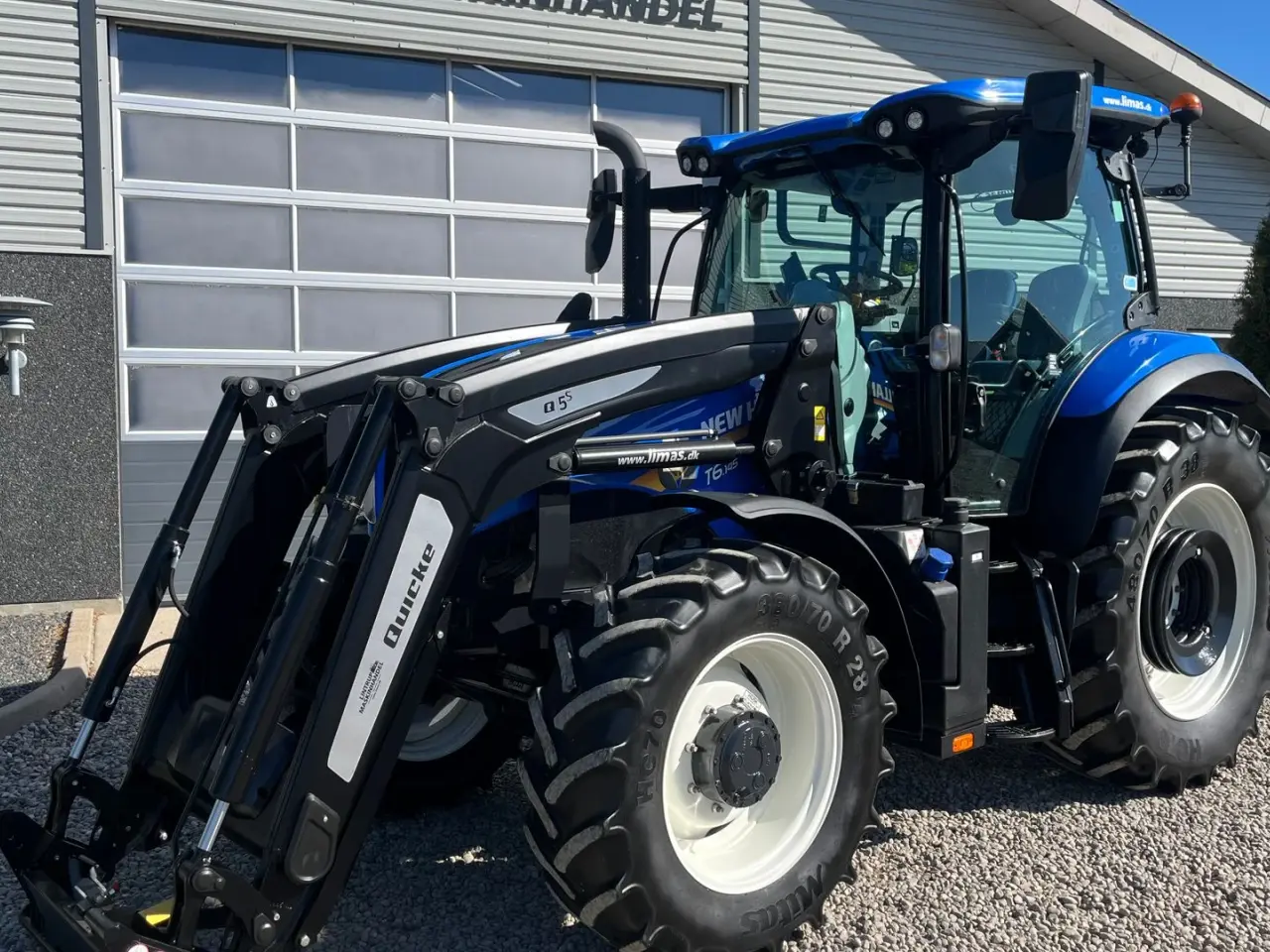 Billede 2 - New Holland T6.145 AC Med frontlæsser