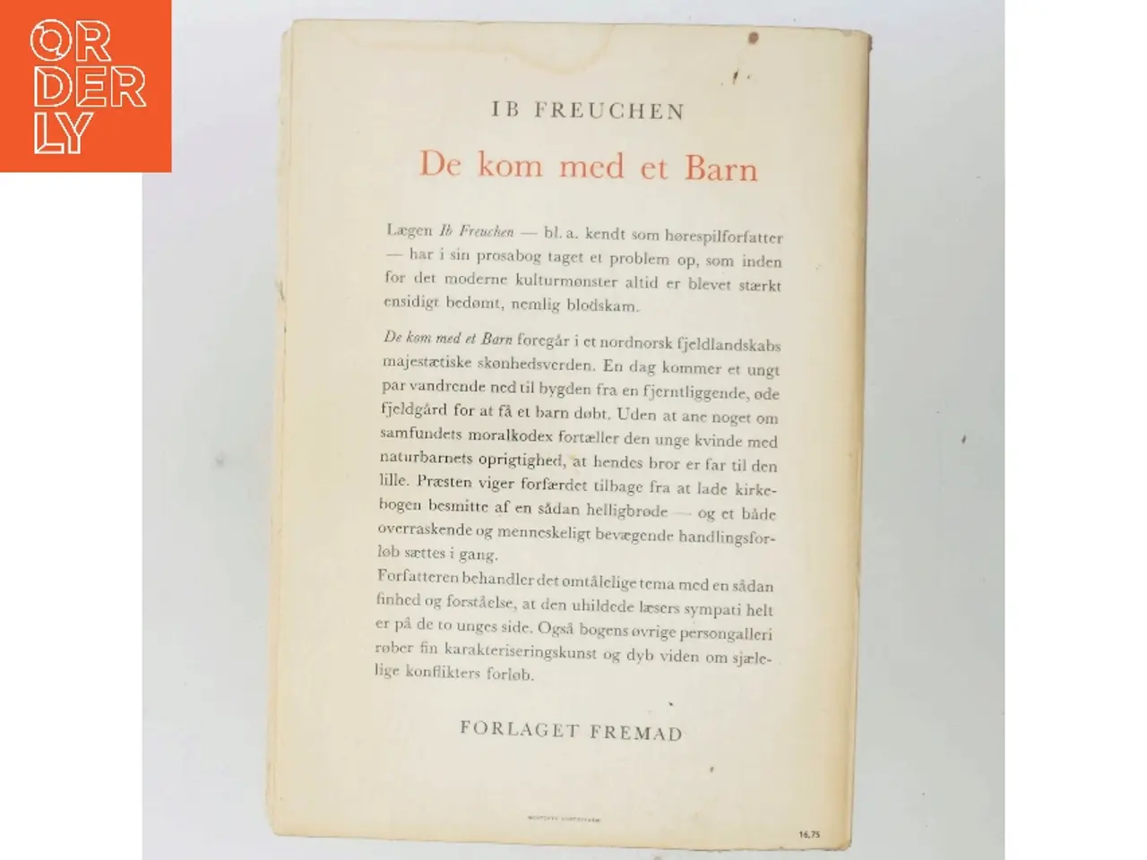 Billede 3 - De kom med et Barn af Ib Freuchen (Bog)