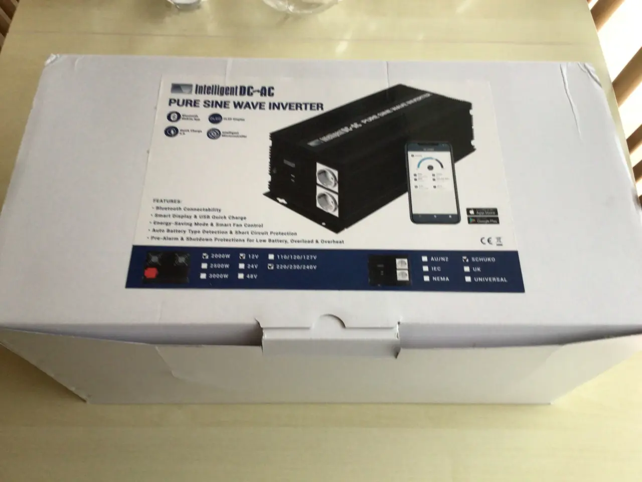 Billede 2 - Inverter ren sinus 2000 w aldrig brugt
