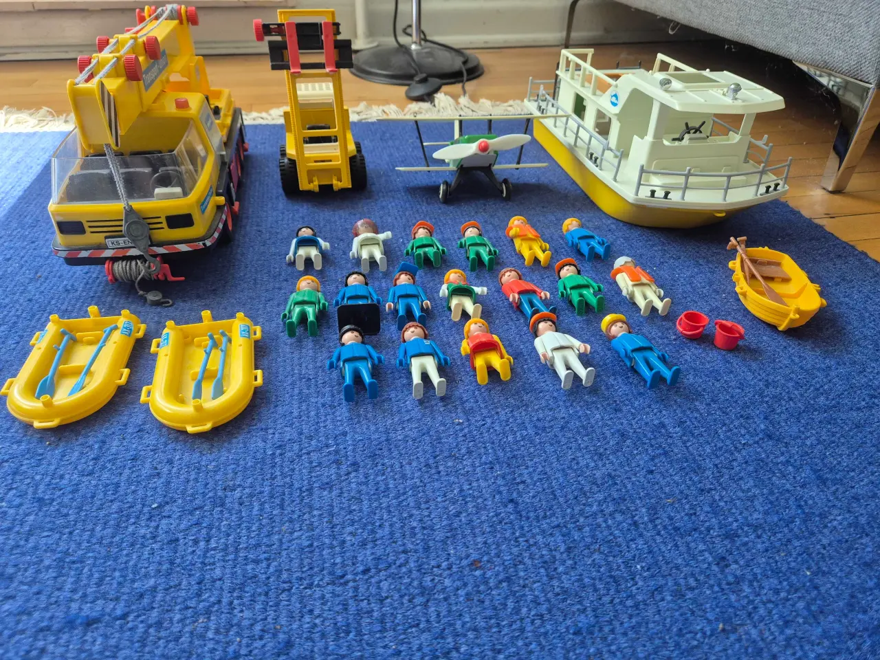 Billede 3 - Playmobilkran og skib