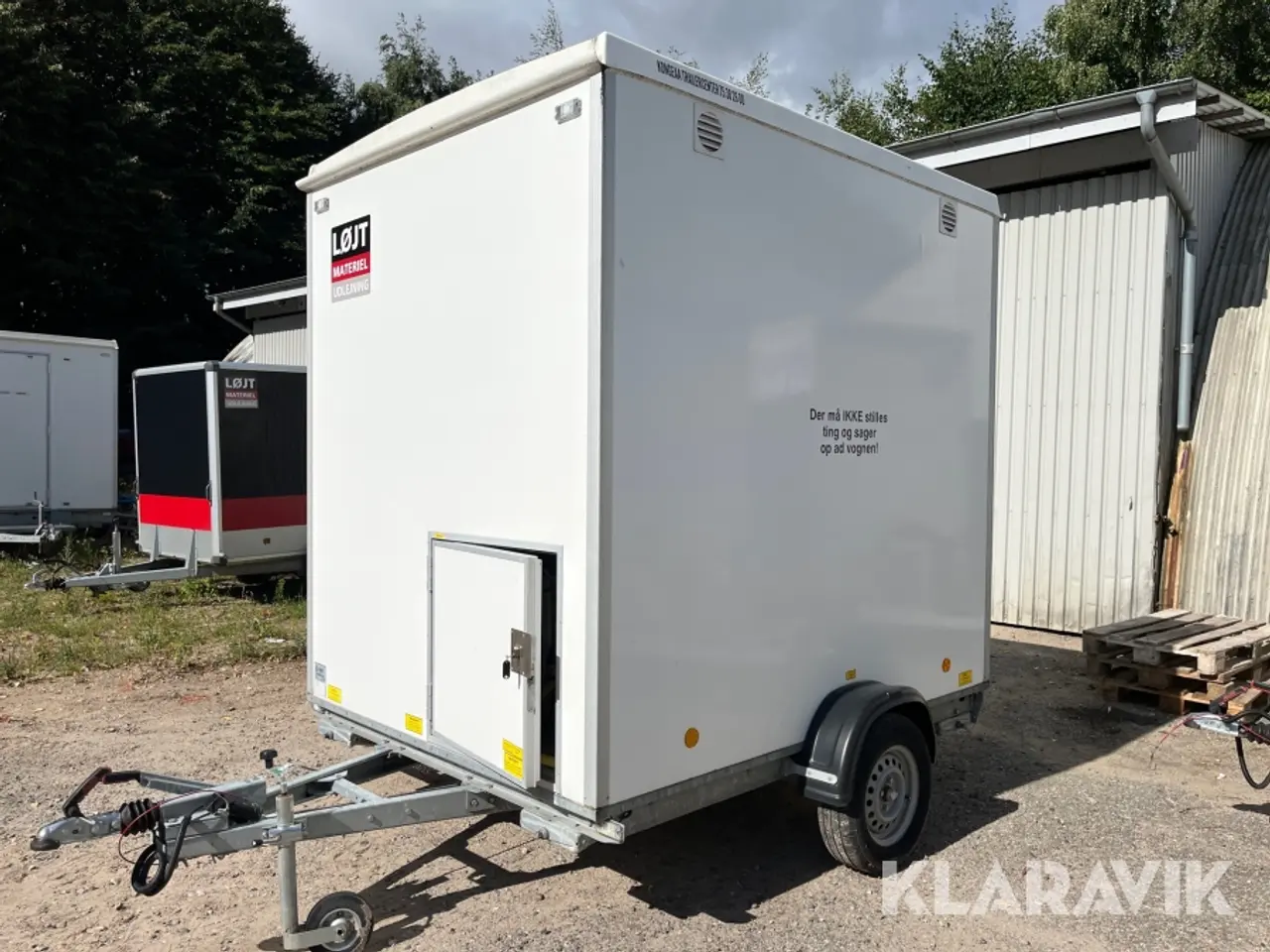 Billede 1 - Toilet- og badeskur Scanvogn 240