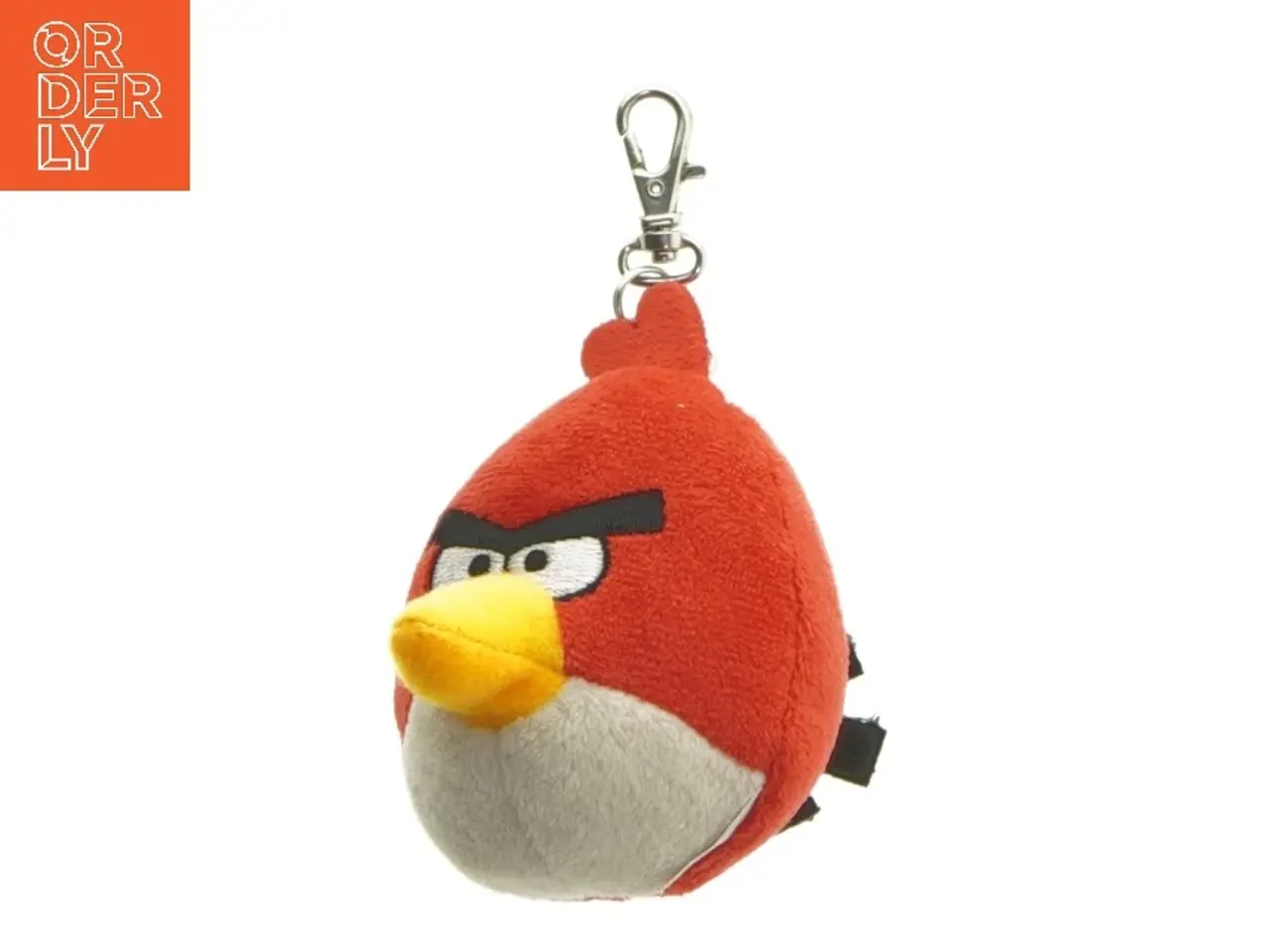 Billede 1 - Angry Birds nøgleringsbamse (str. 9 cm)