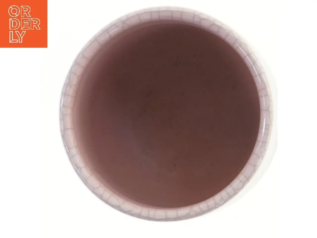 Billede 2 - Lille keramisk urtepotte i rosa glasur (str. Ø 8,5 cm længde 8,5 cm)
