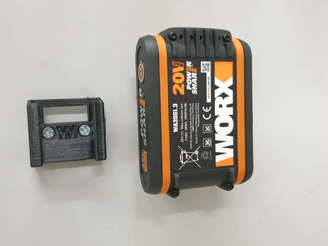 Billede 7 - WORX 20v Powershare , beslag og holdere
