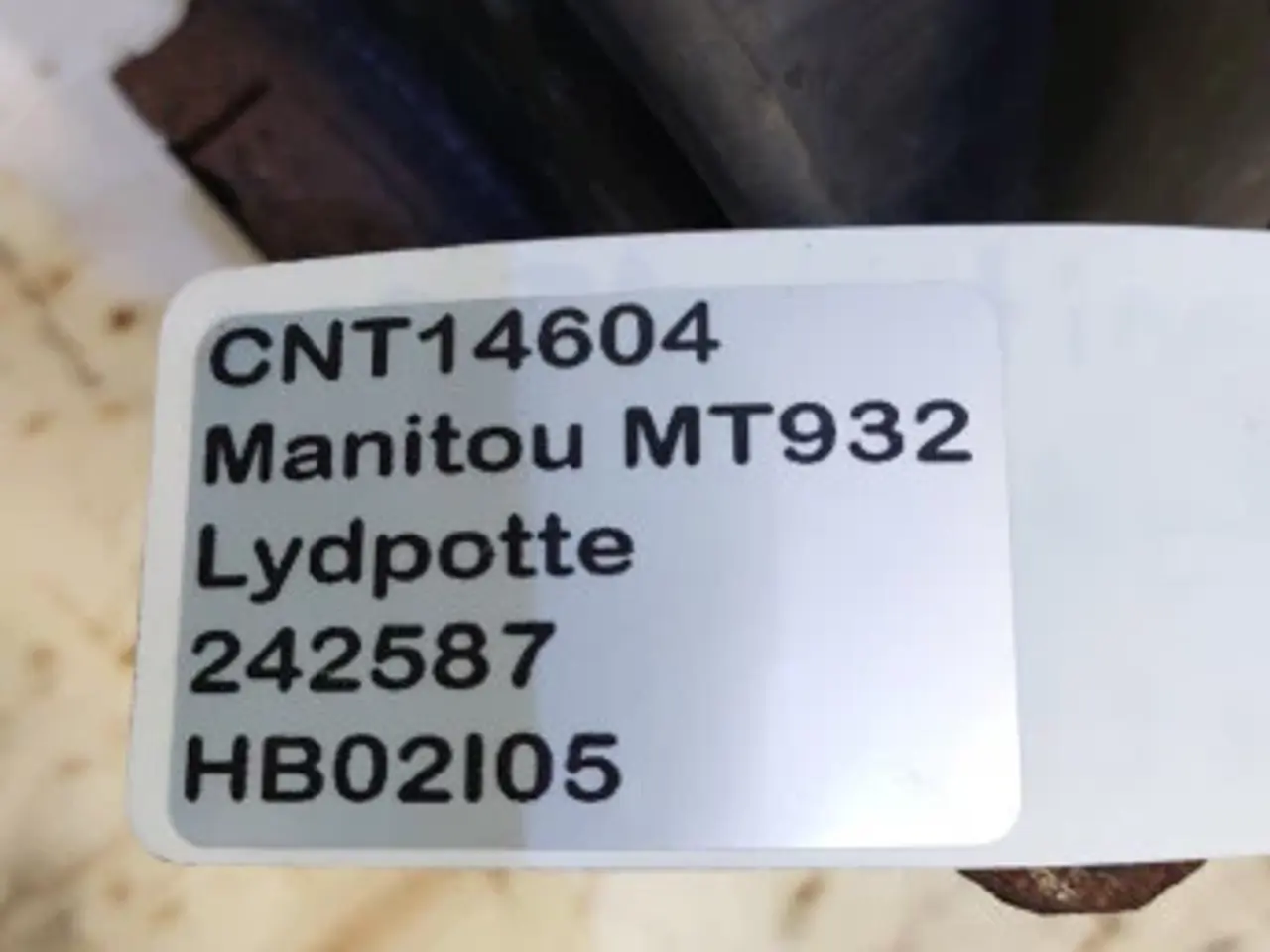 Billede 15 - Manitou MT932 Lydpotte 242587