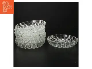 Isasietter - seks glasskåle (Ø. 14,5 cm)
