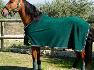 Fleece dækken 155 grønt horze