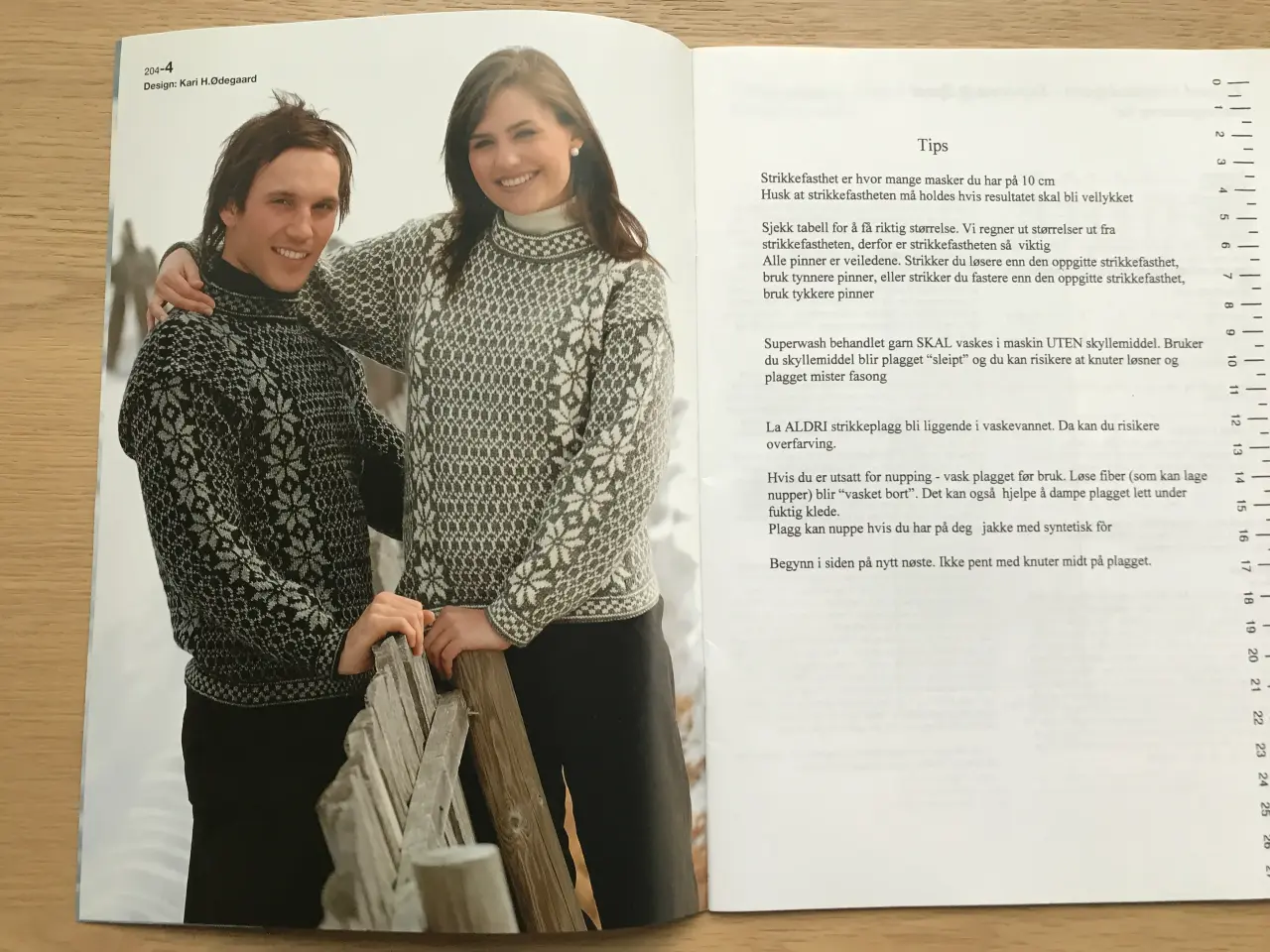 Billede 3 - Strikkedesign No. 224 Barn, Dame og Herre