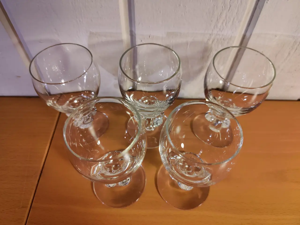 Billede 1 - Holmegaard snapseglas m. krone