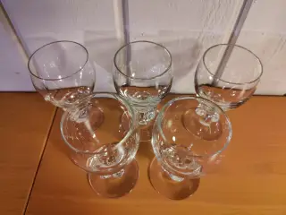 Holmegaard snapseglas m. krone
