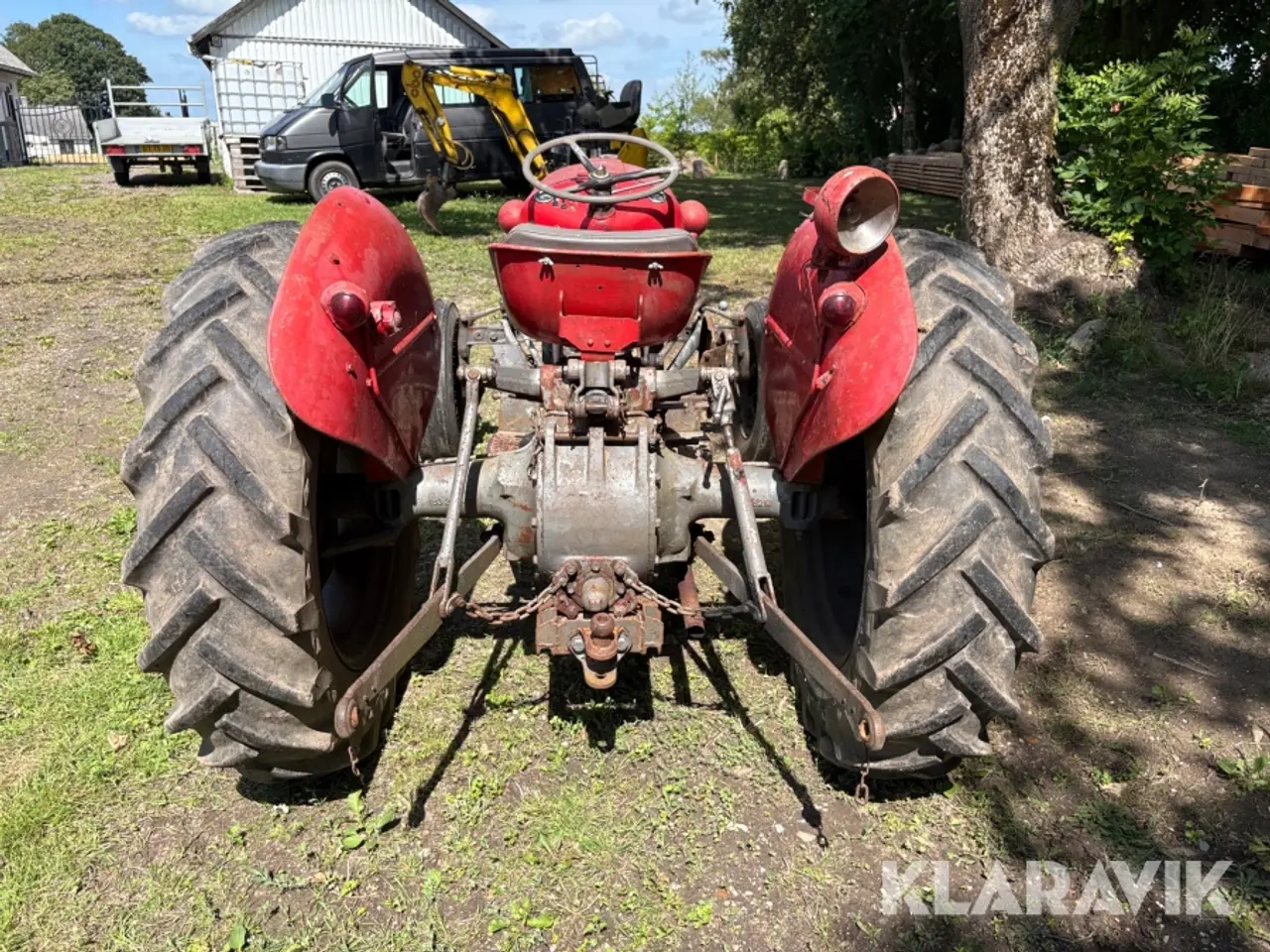 Billede 4 - Veterantraktor Massey Ferguson 35